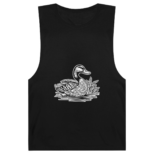 Duck Bird Nature Pond Barnard Tanks