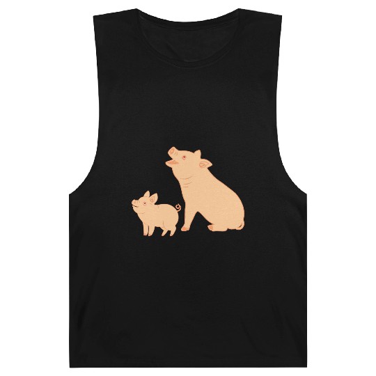 Mother pig with piglet Barnard Tanks