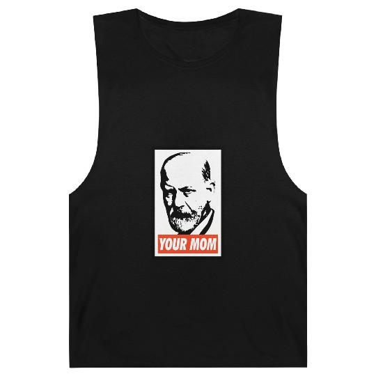 Sigmund Freud Your Mom Barnard Tanks