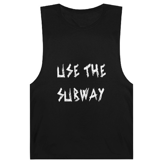 Use The Subway yellow Barnard Tanks