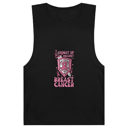 Breast cancer Awareness Support Survivors Pink Barnard Tanks
