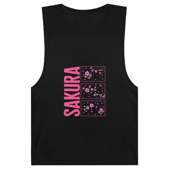 Cherry Blossom Barnard Tanks, Sakura Kawaii Pop Culture