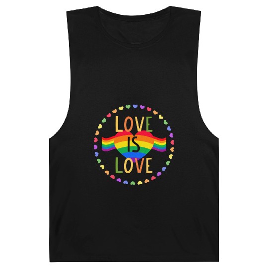 Love is Love - Pride Design - LGBT Barnard Tanks