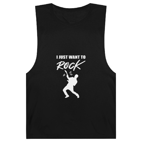 Just want Rock Band Member Gift Barnard Tanks