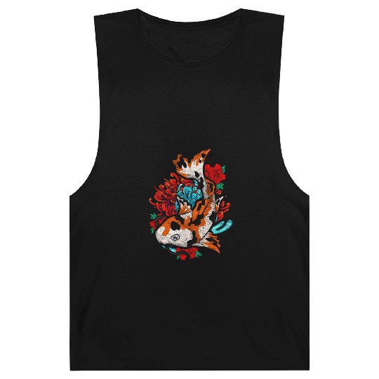 Koi fish farmer gift colorful koi carp Barnard Tanks