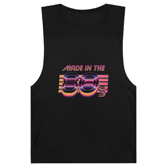 Retrowave Made In The 80s Barnard Tanks