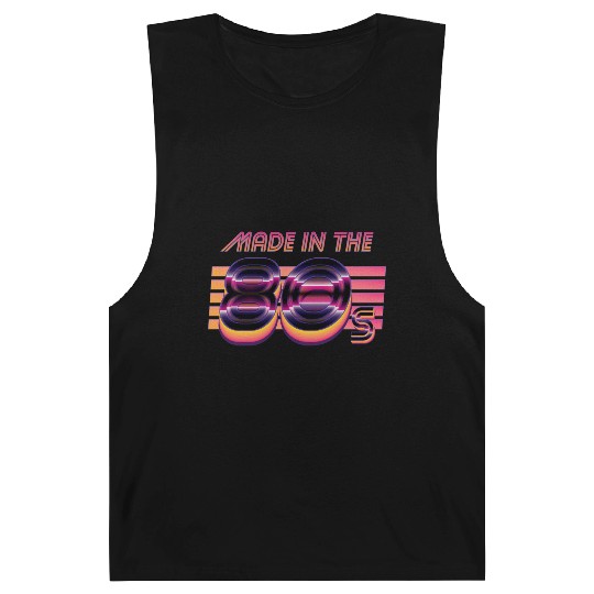 Retrowave Made In The 80s Barnard Tanks