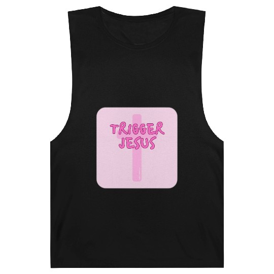 Trigger Jesus Affirmation By Abby Anime(c) Barnard Tanks