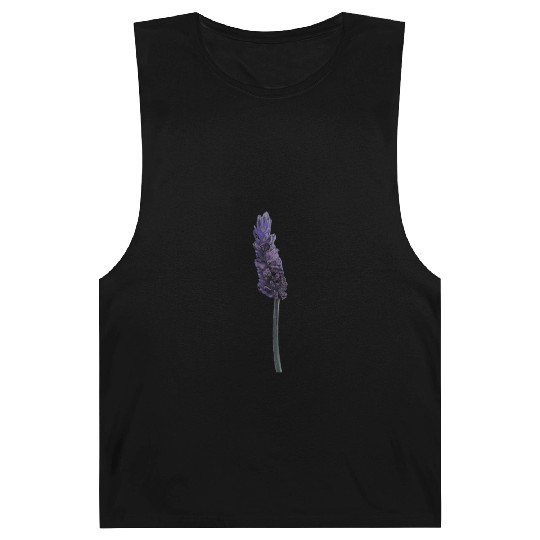 Lavender Flower Illustration Barnard Tanks