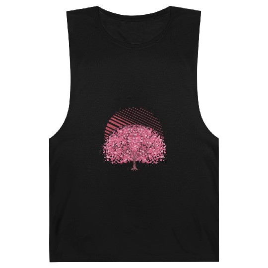 cherry blossom tree gift Japanese Sakura Barnard Tanks