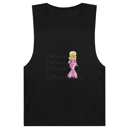 Dolly Parton fan; coffee drinker; caffeine Barnard Tanks