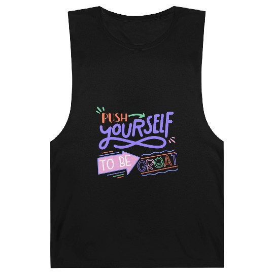 Push Yourself To Be Great Barnard Tanks
