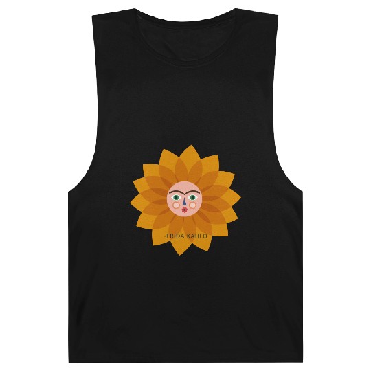 Cute Summer Vacation Frida Kahlo Sun Viva La Vida Barnard Tanks