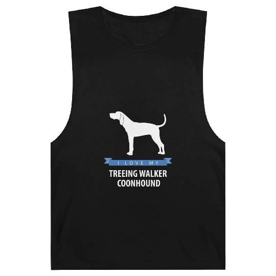 I Love My Treeing Walker Coonhound Barnard Tanks