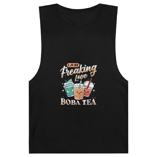 Bubble Tea Boba Barnard Tanks Kawaii