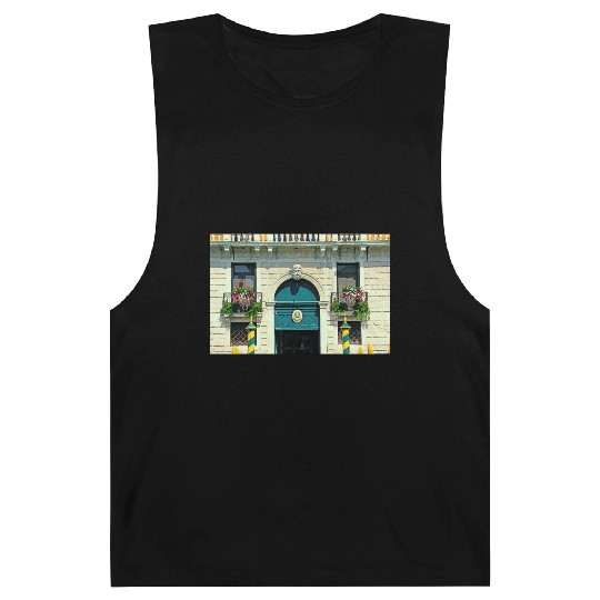 Windows of Venice Italy 1944 Barnard Tanks