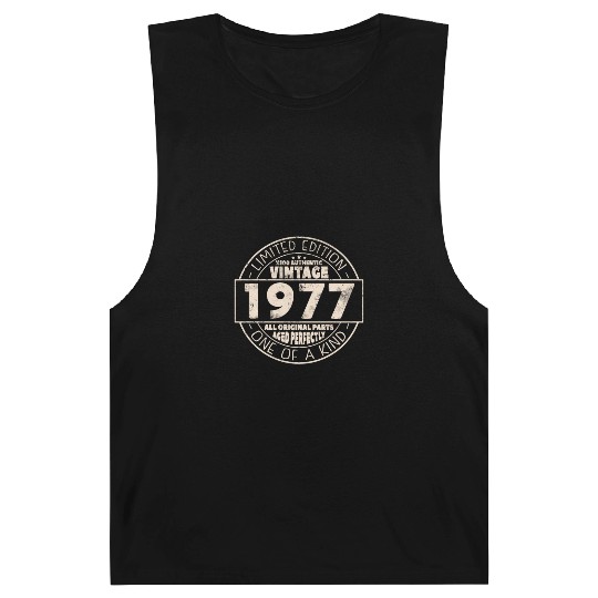 Vintage 1977 Birthday Gift Barnard Tanks