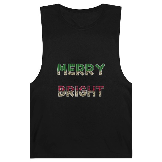 Merry and Bright Christmas Barnard Tanks