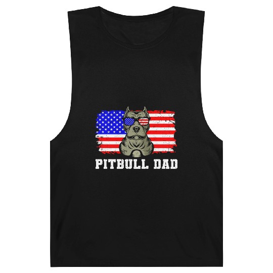 Pitbull Dad Barnard Tanks