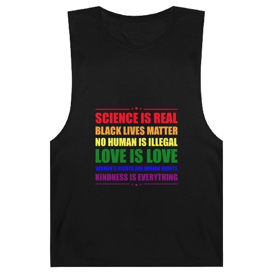Science Is Real Kindness Is Everything Barnard Tanks