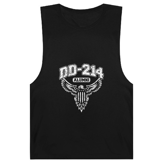 Dd 214 Alumni Military Veteran With Usa Eagle Barnard Tanks