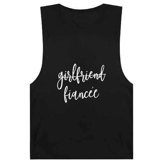 Girlfriend Fiancee Script Wedding Party Barnard Tanks