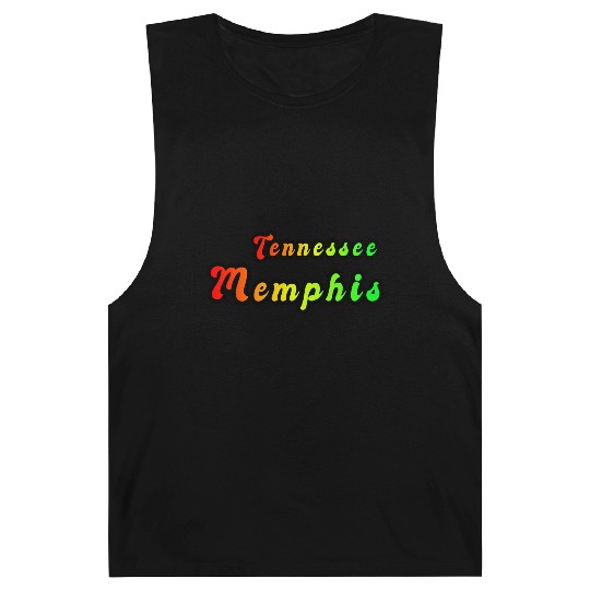 Memphis Tennessee rainbow design Barnard Tanks