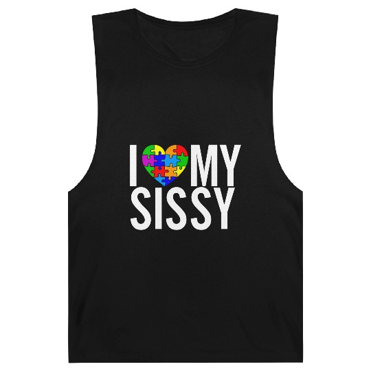 I Love My Sissy Barnard Tanks