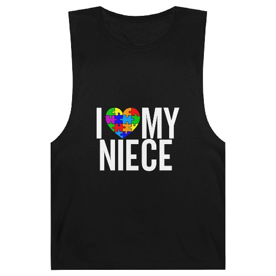 I Love My Niece Barnard Tanks