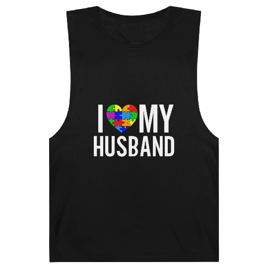I Love My Husband Barnard Tanks