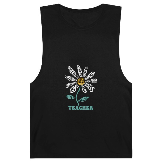 Life-is Good Teacher Humor Courage Openness Fun Lo Barnard Tanks