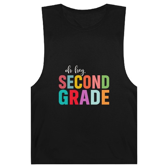 Back To School Oh Hey 2nd Grade Barnard Tanks