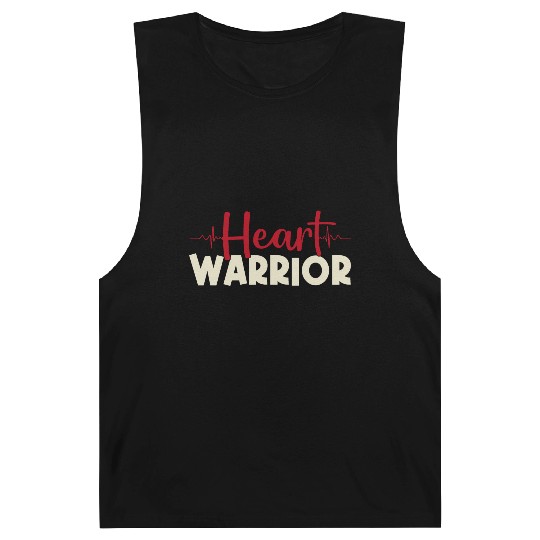 Heart Warrior Barnard Tanks-Heart Surgery Gift-Survivor