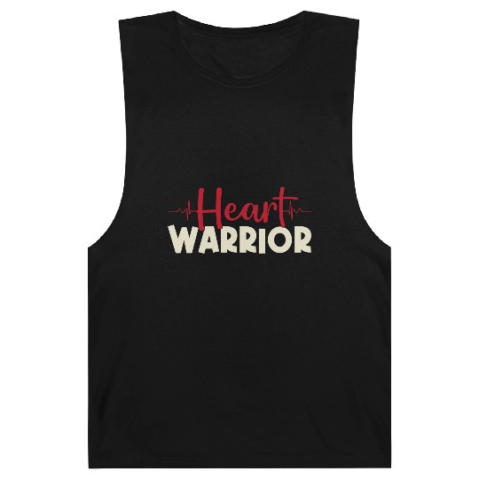 Heart Warrior Barnard Tanks-Heart Surgery Gift-Survivor