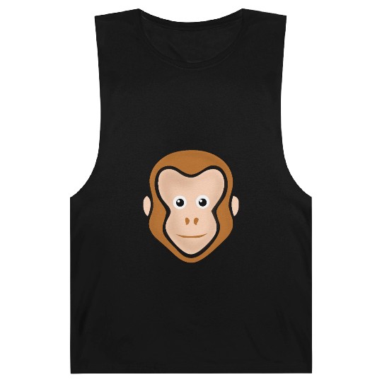 Monkey Face Adorable Barnard Tanks