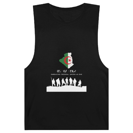 Algeria Embracing freedom, united as one 1962 Barnard Tanks