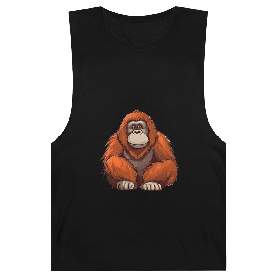 Cute Orang-Uta Monkey for Kids for a Kid Barnard Tanks