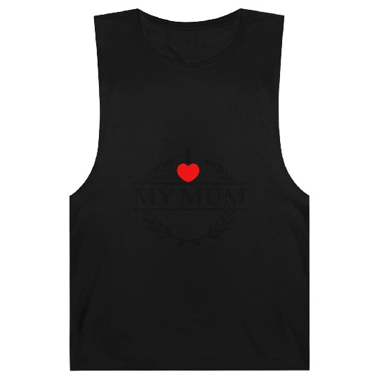 I heart love my mummy Barnard Tanks