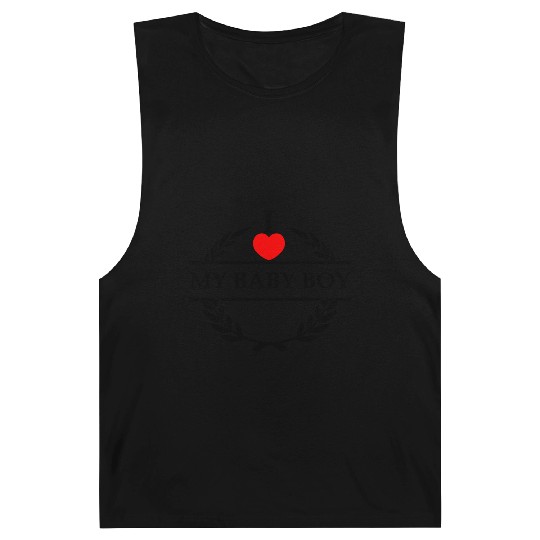 I heart love my baby boy Barnard Tanks