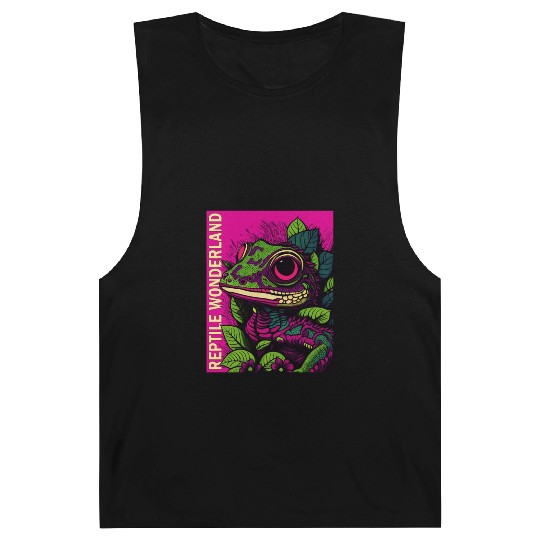 Psychedelic Reptile Wonderland Retro Designs 9 Barnard Tanks