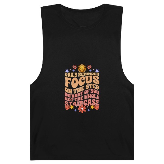 Groovy Daily Reminder Positive Affirmation Barnard Tanks
