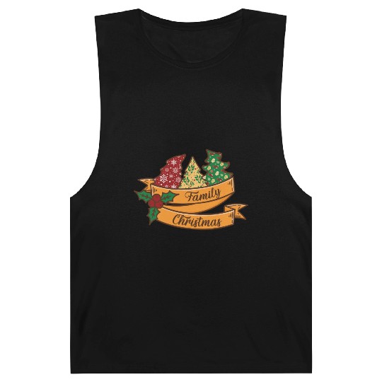 Xmas Family Christmas Mistletoe Fir Tree Barnard Tanks