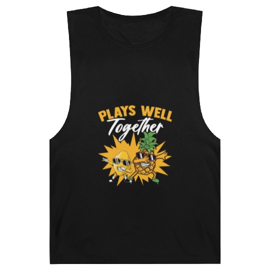 Pineapple And Lemon Plays Well Together A Sweet Barnard Tanks