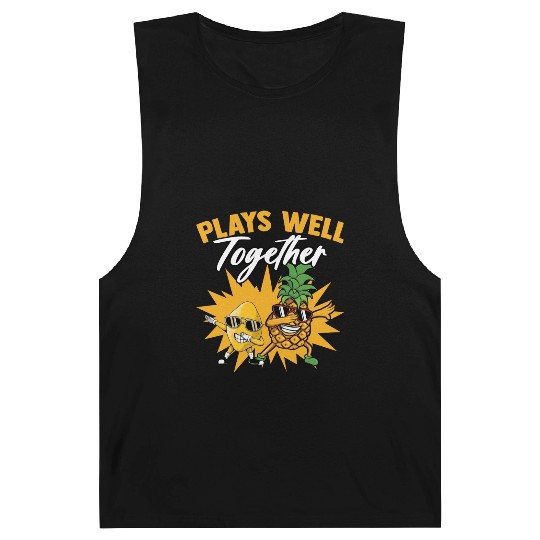 Pineapple And Lemon Plays Well Together A Sweet Barnard Tanks