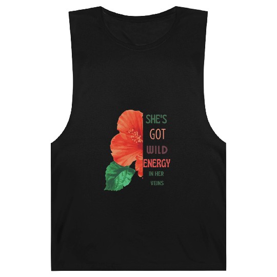 She's got wild energy in her veins Barnard Tanks