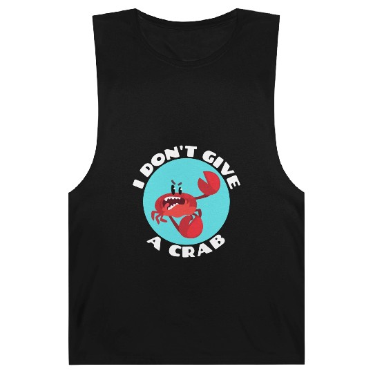 I Don t Give A Crab Crab Pun Barnard Tanks