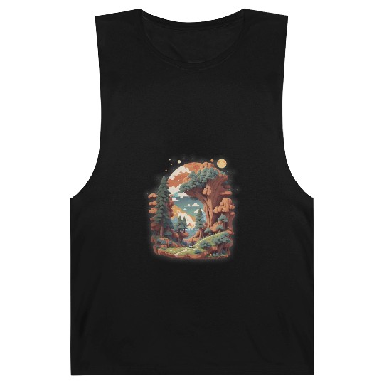 Peaceful hike in nature Barnard Tanks