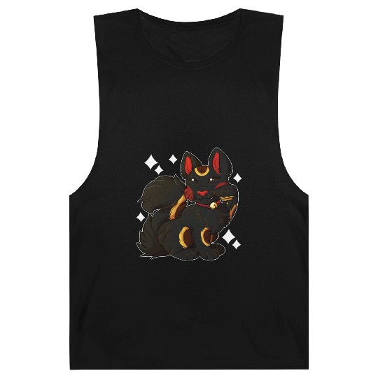Maneki Neko Black Barnard Tanks