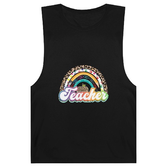 Teacher Life Rainbow Teacher S For Women Best Barnard Tanks