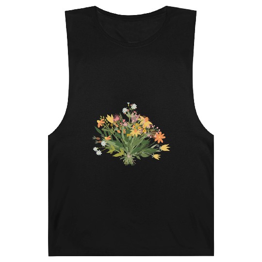 Gather Your Courage Like Wild Flowers Barnard Tanks